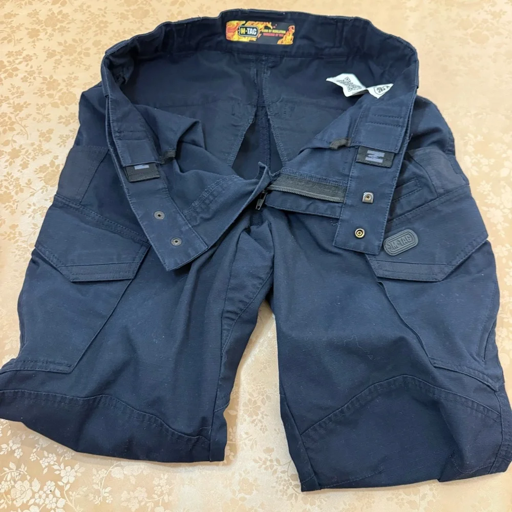 M-Tac Aggressor Gen II Flex Ripstop Tactical Pants Dark Navy 28x30 (Length 28.5)